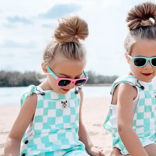 Miniatura 24 de Lentes de sol polarizados de goma elastómero termoplástico (TPEE) flexible, para niñas y niños de 3 a 9 años