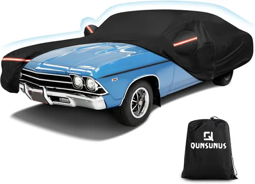 Miniatura 23 de QUNSUNUS Funda impermeable para auto para BMW M4/ Serie 4 420i 428i 430i 435i 440i/4 Coupe 2014-2024, cubierta exterior completa para todo clima