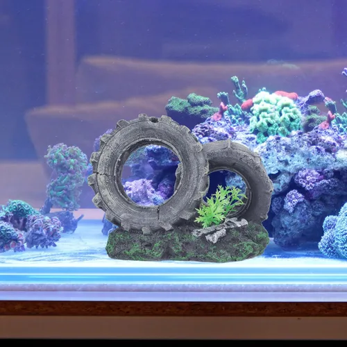 Miniatura 8 de DOITOOL Escondite de peces y camarones, decoración de coches, accesorios de escritorio, escondite de peces, escondite de acuario, decoración