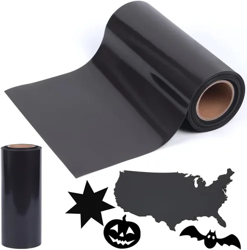 Japard Rollo de hoja magnética de 22 x 12 pulgadas, no adhesivo, 39.3 mil de grosor, imanes flexibles para vehículos, letreros de automóvil,