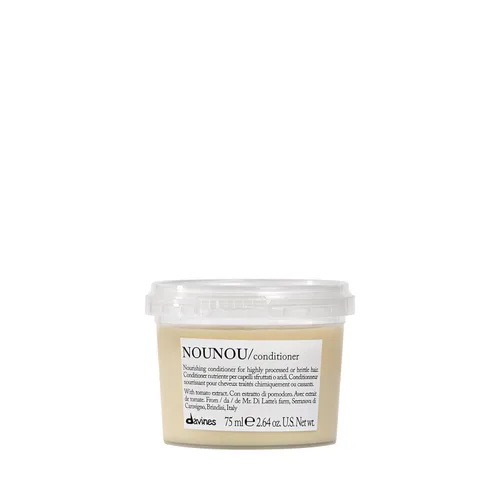 Davines NOUNOU/Conditioner, Nourishing & Repairing Formula for Damaged, Processed or Brittle Hair - Restores Body & Shine with Lupin - Untangles &