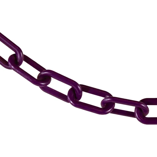 Miniatura 43 de Mr. Chain - Cadena de barrera de plástico, color Army Tan, diámetro de eslabón de 2 pulgadas, longitud de 25 pies (50055-25)