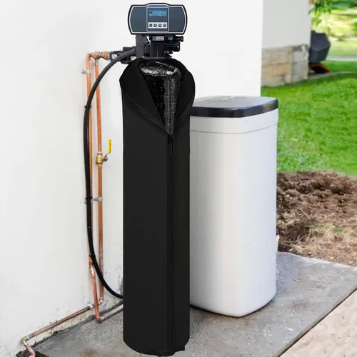 Miniatura 7 de Bitubi Chaqueta de neopreno suavizante de agua, suavizante de agua para exteriores y cubierta para tanque de filtro para evitar la sudoración
