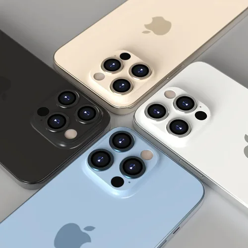 Miniatura 7 de CloudValley Protector de lente de cámara para iPhone 13 Pro - iPhone 13 Pro Max, película de vidrio templado, cubierta protectora de lente de Grafito