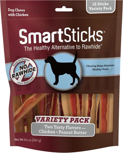Miniatura 20 de SmartBones SmartSticks, premia a tu perro con un masticable sin piel hecho con carne real y verduras