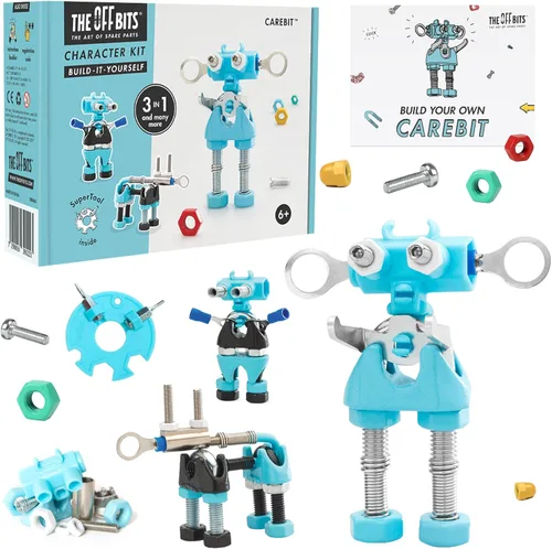 Miniatura 11 de The Off Bits ArtBit - Juego de construcción de juguetes robot, ideas educativas para regalos de Pascua, kit de aprendizaje de actividades STEM, kit