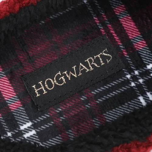 Miniatura 3 de Bioworld Harry Potter Hogwarts Crest - Pantuflas rojas para adultos