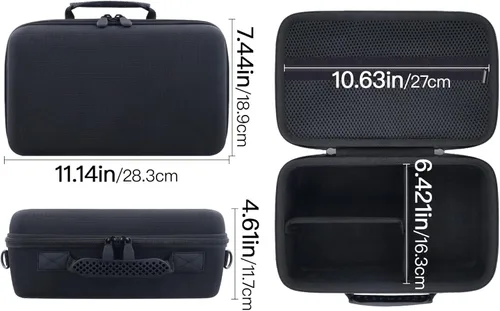 Miniatura 7 de Estuche para cámara Baval compatible con Canon EOS Rebel T7 / T100 / R50 / R100 / R5 / R6 Mark II / 90D DSLR con lente de 18-55mm, Sony, Nikon