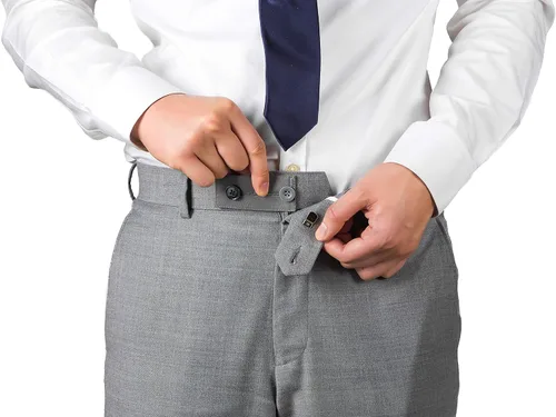 Miniatura 6 de Johnson & Smith Extensores de pantalones Material de algodón Extensor de cintura ajustable para pantalones