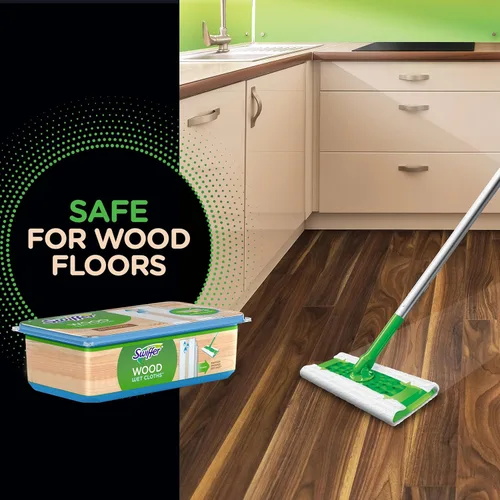 Miniatura 6 de Swiffer Sweeper Paños húmedos para trapear pisos de madera, 20