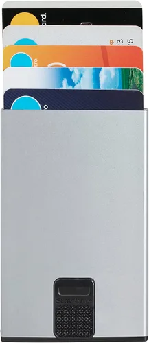 Miniatura 5 de SAMSONITE ALU FIT 201 Cardprotector - Slide-UP Case RFID and NFC Protector Card Holder, aluminium