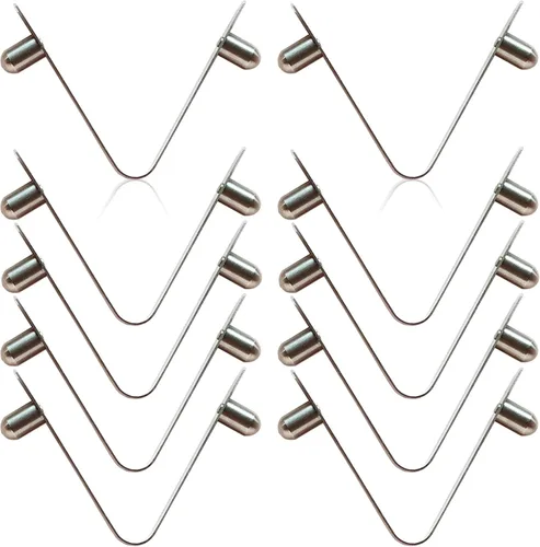 Miniatura 8 de 10 clips de resorte de remo de kayak de acero inoxidable, clip de resorte, clip de resorte de tubo de bloqueo para toldo de camping, tienda