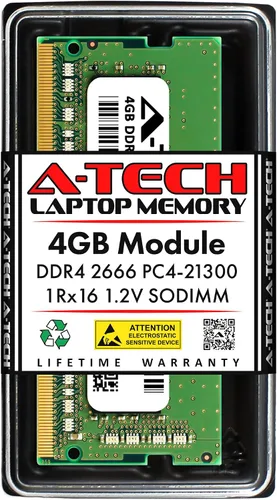 Miniatura 20 de A-Tech Reemplazo de 1 GB RAM para Synology DDR2-800-1GB DDR2 800 MHz PC2-6400 SODIMM Memoria no ECC sin búfer compatible con RS2211RP+, RS2211+