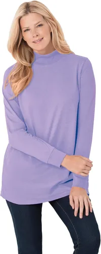 Miniatura 5 de Woman Within Camiseta de manga larga perfecta para mujer con cuello alto falso