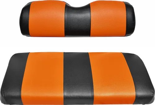 Miniatura 5 de Juego de fundas universales de repuesto para asiento trasero de carrito de golf, hechas con vinilo de grado marino, instalación de grapas