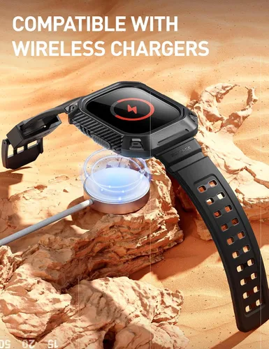 Miniatura 5 de SUPCASE Funda para Apple Watch Ultra con correa (Unicorn Beetle Pro), [2 protectores de pantalla] [protección contra caídas de grado militar] Funda