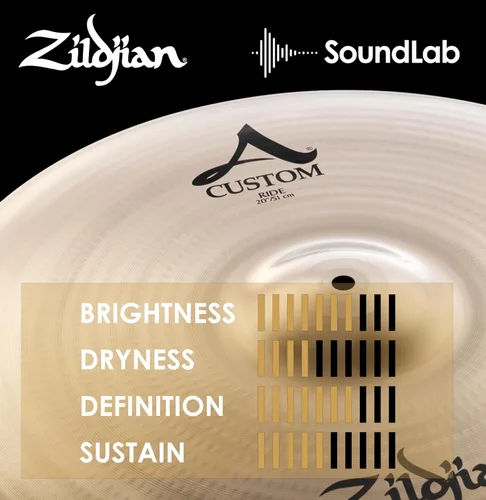 Miniatura 5 de Zildjian A20518 20 "A Custom Ride Cast Platillo