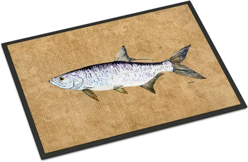 Miniatura 8 de Caroline's Treasures 8804MAT - Tapete de lona de 18 x 27 pulgadas, para interiores y exteriores, para entrada, antideslizante, lavable, de pelo