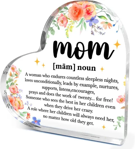 Miniatura 25 de Regalos de cumpleaños para mamá de parte de la hija, regalos de agradecimiento para mamás, día de la madre, Navidad, ideas únicas de regalo