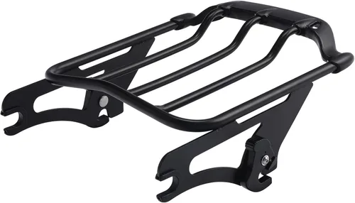 Miniatura 15 de XFMT Portaequipajes desmontable de dos plazas para motocicleta para Harley Touring Road King Street Glide Road Glide Electra Glide 2009 y posterior