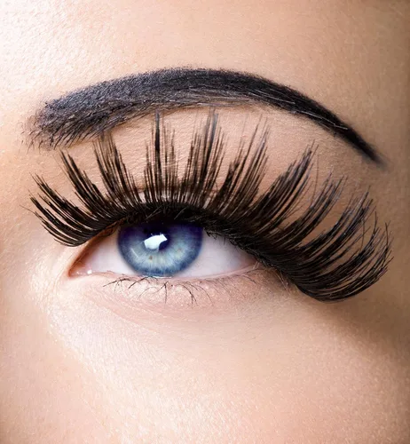 Miniatura 6 de Mia Secret Demi Wispies - Pestañas postizas de estilo natural, pestañas de tira fina, banda transparente invisible, pestañas de cabello humano