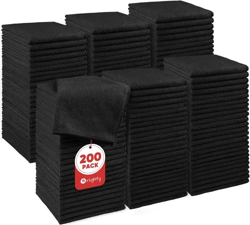 Miniatura 31 de Orighty Paquete de 5 toallas faciales de microfibra, altamente absorbentes y suaves al tacto, toallas de mano para baño, hotel, spa y gimnasio, 11.5
