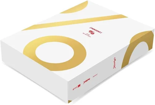 Apink - [Porcentaje%] 8º Mini CD blanco Ver +80p PhotoBook+1p QR PhotoCard+1p Transparente PhotoCard+1p Tarjeta de Mensaje+Juego de tarjetas