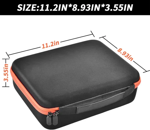 Miniatura 5 de Speed Cube - Estuche de almacenamiento compatible con Rubik Cube para cubos de rompecabezas mágicos GAN, soporte para bolsa de transporte con malla