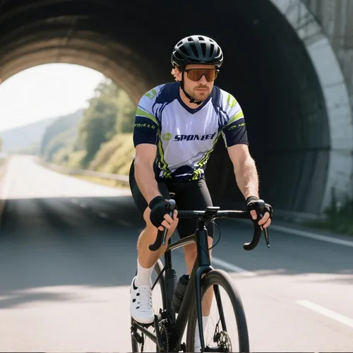 Miniatura 62 de sponeed - Jerséis de ciclismo para hombre, tops, camisas de ciclismo, manga corta, atuendo de ciclismo, chaqueta de ciclismo de cierre completo