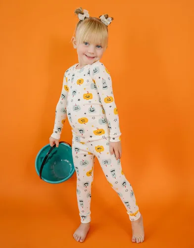 Miniatura 2 de moimoln Sibling - Pijama de manga larga de algodón suave y cálido de 6 meses a 8 años