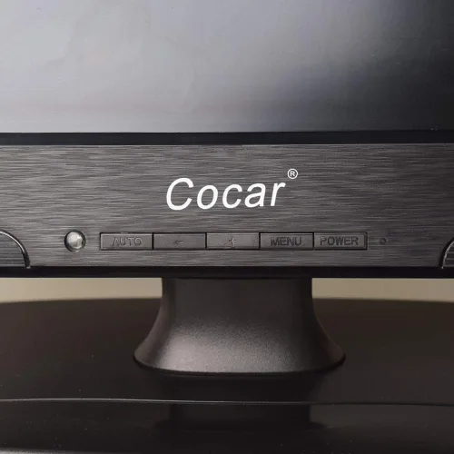 Miniatura 3 de Cocar Monitor de CCTV, monitor de seguridad LCD de 12 pulgadas, HDMI, VGA, AV y BNC 4:3, pantalla de computadora HD, pantalla LCD con 2 altavoces