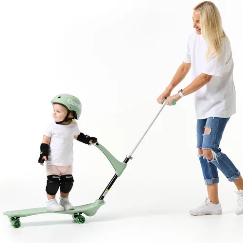 Miniatura 8 de Monopatín para niños de Ookkie, ayuda a desarrollar el equilibrio y la confianza en sí mismos, monopatín 4 en 1, fácil de montar, idea de regalo Azul