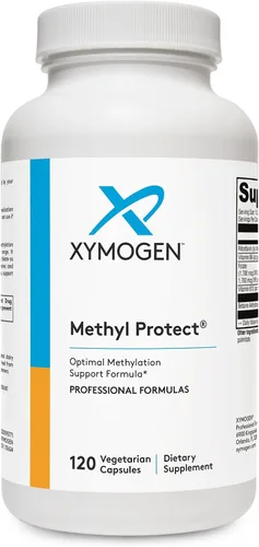 Miniatura 10 de XYMOGEN Methyl Protect - Fórmula de metilación óptima con folato de metilo, vitamina B12 (metilcobalamina b12), riboflavina + vitaminas B6