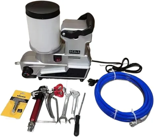 Miniatura 6 de Pulverizador de pintura sin aire de alta presión, pulverizador de pintura de emulsión de 1600W, pulverizador sin aire de pinturas de látex a base