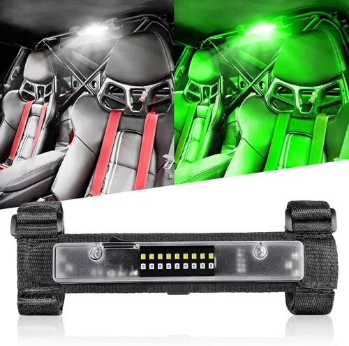 Miniatura 8 de Nirider Luz Interior UTV Universal Montaje en Barra Antivuelco Luces LED Luces de Jaula Antivuelco Utilitaria Luz Interior de Cúpula de Cortesía