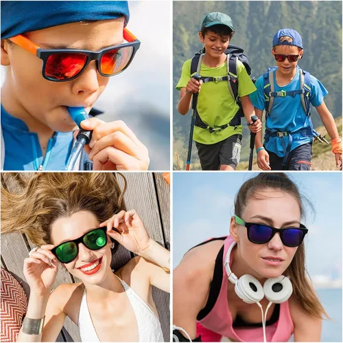 Miniatura 6 de 64120 PCS Sunglasses Party Favors Bulk,Neon Sunglasses with UV Protection for Adults Kids Boys Girls Pool Beaach