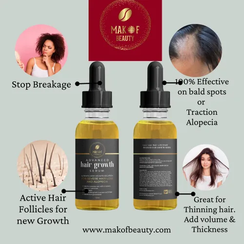 Miniatura 3 de Tratamiento eficaz para el crecimiento del cabello: biotina, colágeno, proteína y 38 aceites esenciales para un cabello más largo y grueso. Hidrata