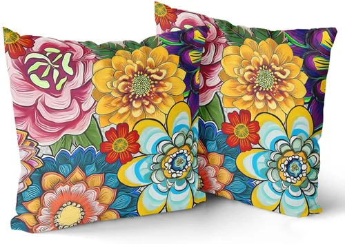 Miniatura 47 de Giwawa Little Adventure - Funda de almohada decorativa cuadrada de 16 x 16 pulgadas, color azul marino, diseño de flecha, fogata, oso, bosque