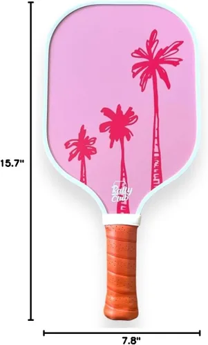Miniatura 4 de Rally Club Paletas de pickleball para hombres y mujeres Núcleo compuesto de panal de fibra de carbono Ligero duradero Diseño único elegante