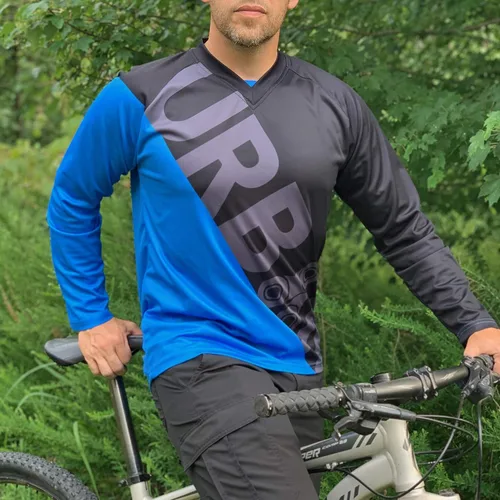 Miniatura 4 de Trailbuster manga larga MTB bicicleta de montaña ciclismo Jersey