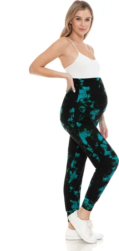 Miniatura 111 de Leggings Depot Pantalones de maternidad para mujer, sobre el vientre, pantalones deportivos casuales para descansar