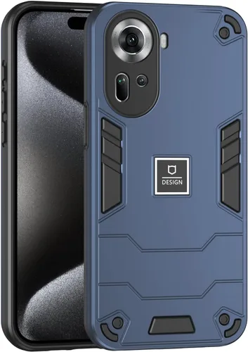Miniatura 309 de Funda compatible con Huawei Y9 Prime (2019), compatible con Huawei Y9 Prime (2019) 4G STK-L21 2 en 1 [PC duro + TPU], funda de teléfono azul