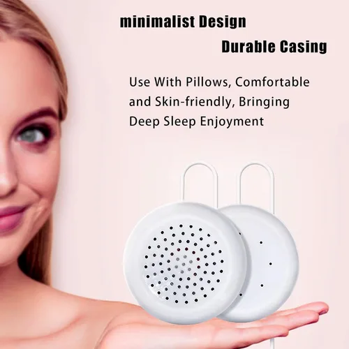 Miniatura 6 de Altavoz de almohada, 0.138 in, mini altavoz portátil estéreo con 2 altavoces estéreo de alta fidelidad para teléfono MP3, CD portátil