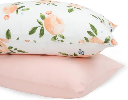 Miniatura 17 de Little Unicorn Paquete de 2 fundas de almohada estándar, tela de muselina súper suave y transpirable, cierre de sobre cómodo, para cuna y cama