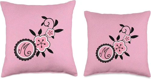 Miniatura 3 de Miraculous Mariquita Marinette Dupain-Cheng Flowers Throw Pillow