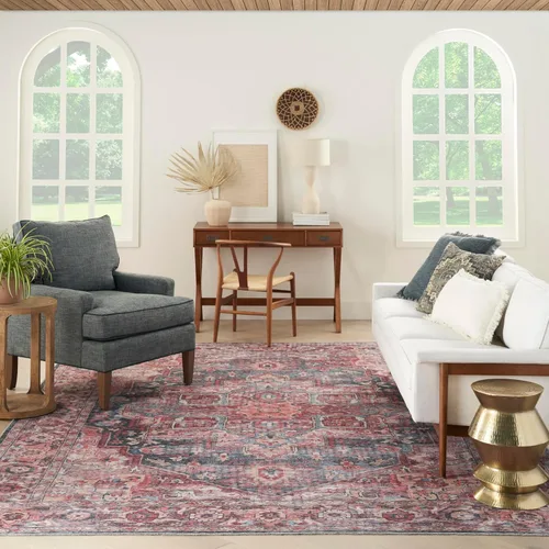 Miniatura 57 de Nourison Home New Concept - Alfombra lavable de 6 x 9 pies, fácil de limpiar, no se desprende, para dormitorio, sala de estar, comedor y cocina