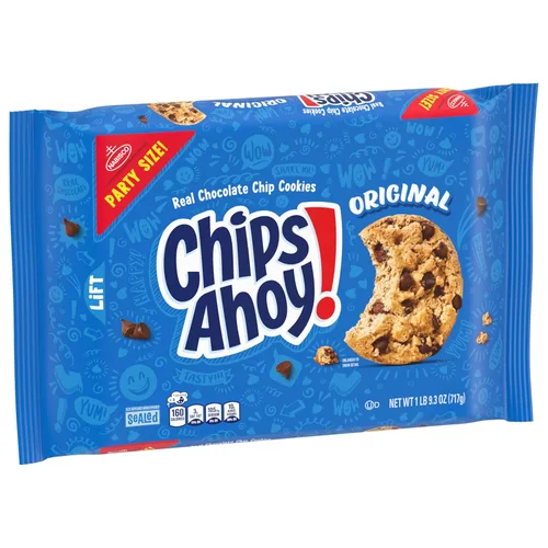 Miniatura 14 de NABISCO CHIPS AHOY! CHIPS AHOY! Galletas Originales de Chips de Chocolate, Tamaño para Fiestas, 25.3 oz