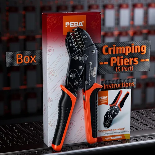 Miniatura 7 de PEBA JST Engarzador con Ratillo 32-22 AWG para Conectores Micro de 1.0mm/1.25mm/1.5mm/2.0mm de Pitch, Herramienta de Engarzamiento para JST-SH