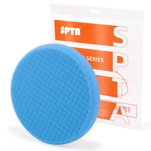 Miniatura 26 de SPTA - Almohadilla verde de corte grueso de 3.5 pulgadas para placa de respaldo de 3 pulgadas (80 mm), esponja de pulido ideal para pulir
