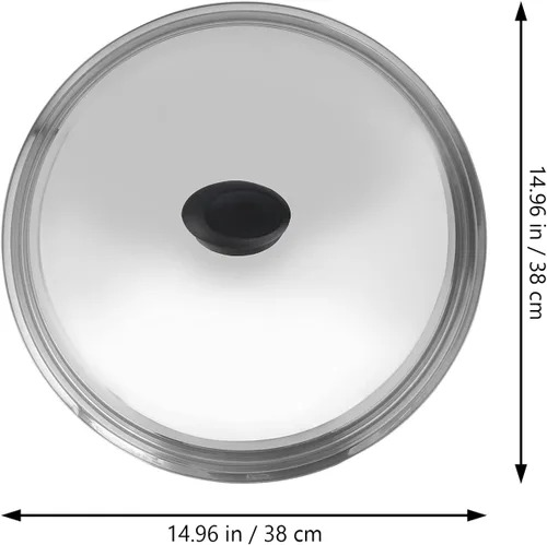 Miniatura 3 de Cubierta de olla de acero inoxidable Tapa de cocción anti-quemaduras, herramienta de cocina multiusos para sartén Olla evita salpicaduras de aceite